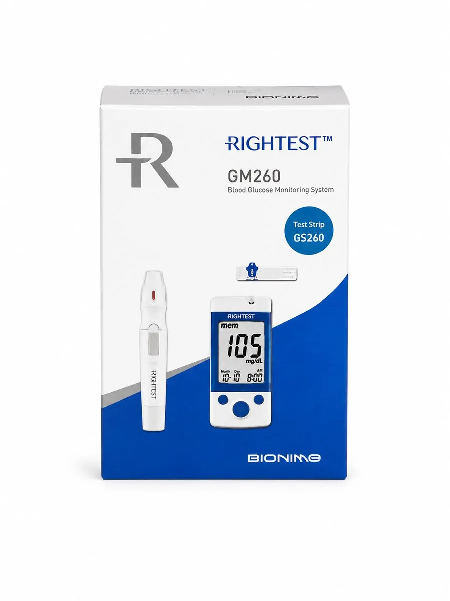Glucomètre Bionime Rightest GM260 (kit complet)