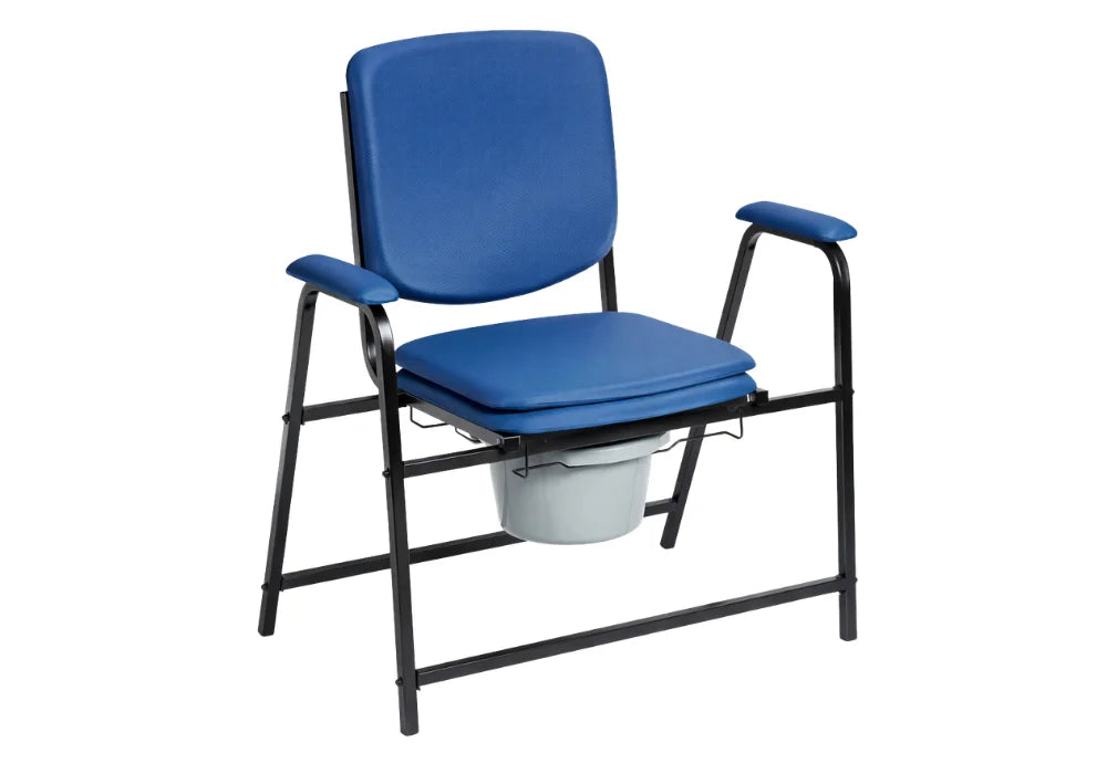 Chaise garde-robe confort (chaise percée) large